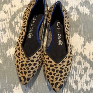 Rothy’s 9.5 Leopard Points